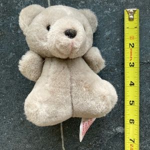 2/$10 - Grey plush bear - 1985 Love Land